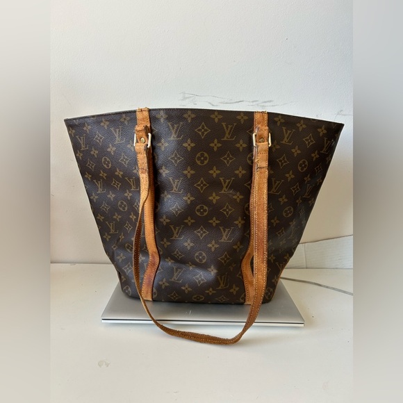 LOUIS VUITTON Monogram Sac Shopping Tote Bag
M51108 LV Auth 36323 SAME DAY SHIP - Picture 3 of 16